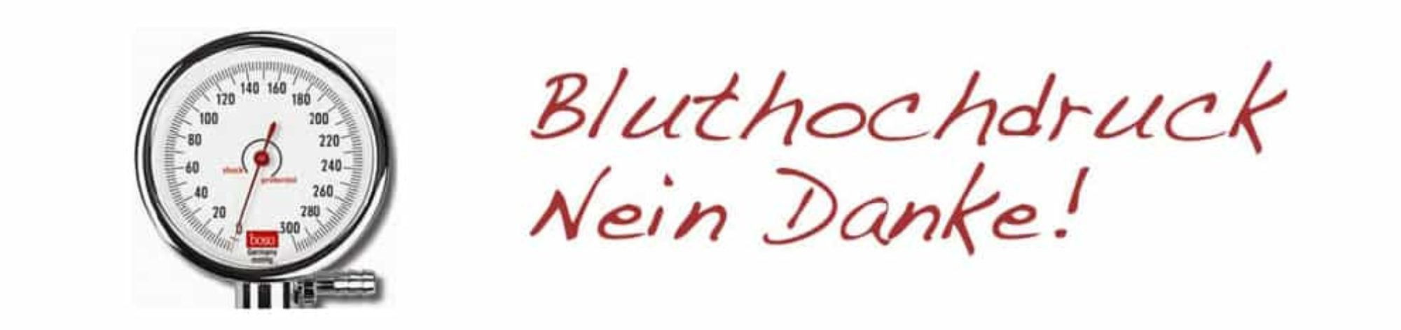 Bluthochdruck Nein Danke